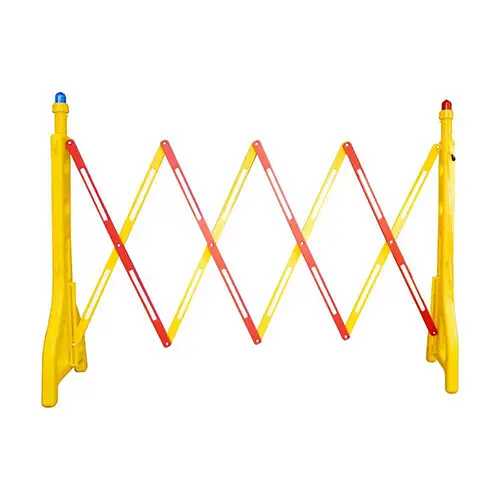 Expandable Road Safety Barrier Yellow